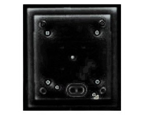 MOBOTIX SINGLE ON-WALL-HOUSING, BLACK  (P/N:MX-OPT-BOX-1-EXT-ON-BL) (Espera 4 dias)