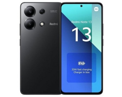 SMARTPHONE XIAOMI REDMI NOTE 13 6,67 8GB RAM 256GB ROM BLACK