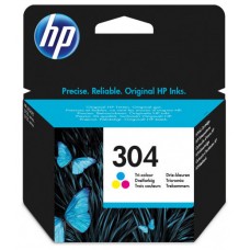 Cartucho de tinta Original HP 304 tricolor