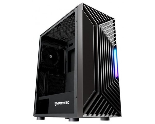 CAJA DE PC GAMING NFORTEC NERVIA SEMITORRE ATX A-RGB