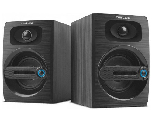 ALTAVOCES NATEC COUGAR 6W RMS 2.0 NEGRO