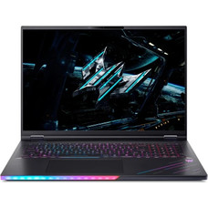 Acer Predator PH18-73-92Q3 Intel Core Ultra 9 275HX Port&aacute;til 45,7 cm (18") WQXGA 32 GB DDR5-SDRAM 2 TB SSD NVIDIA GeForce RTX 5080 Wi-Fi 7 (802.11be) FreeDOS Negro (Espera 4 dias)