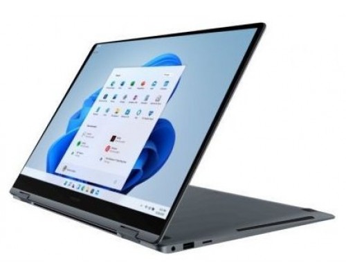 Samsung Galaxy Book4 360 NP754QGK-KG2ES ordenador portatil Intel Core 7 150U Híbrido (2-en-1) 39,6 cm (15.6") Pantalla táctil Full HD 16 GB LPDDR5x-SDRAM 512 GB SSD Wi-Fi 6E (802.11ax) Windows 11 Pro Gris (Espera 4 dias)