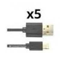 KIT 5 UNIDADES CABLE LIGHTING NORTESS IPHONE 5  6/7/8/