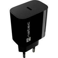CARGADOR NATEC RIBERA 20W 1XUSB-C PD3.0 NEGRO-SX2 CARGADOR NATEC RIBERA 20W 1XUSB-C PD3.0 NEGRO