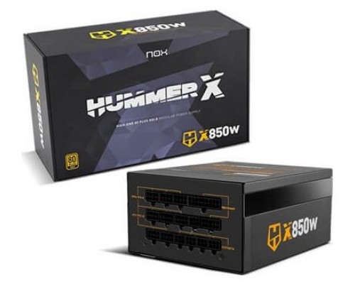 Fuente NOX HUMMER X 850W Modular 80+Gold