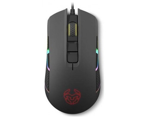 RATON KROM KOLT GAMING OPTICO 4000 DPI RGB USB NEGRO (Espera 4 dias)