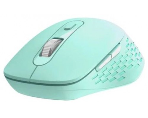 Nilox Rat&oacute;n Dual Wireless 1600dpi silen. Cyan