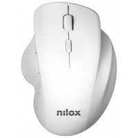 Nilox Ratón Wireless 3200 DPI, 2.4G, Blanco-4SX Nilox Ratón Wireless 3200 DPI, 2.4G, Blanco