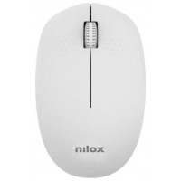 Nilox Ratón Wireless, 1000 DPI, 3 botones, Gris-4SX Nilox Ratón Wireless, 1000 DPI, 3 botones, Gris