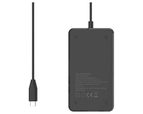 NILOX Alimentador gan usb-c para port&aacute;til - 65w