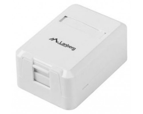 ROSETA DE SUPERFICIE LANBERG PARA 1 MODULO KEYSTONE-SX2 ROSETA DE SUPERFICIE LANBERG PARA 1 MODULO KEYSTONE