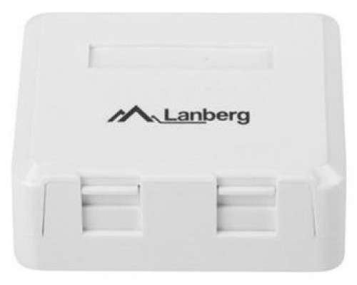 ROSETA DE SUPERFICIE LANBERG PARA 2 MODULOS KEYSTONE-SX3 ROSETA DE SUPERFICIE LANBERG PARA 2 MODULOS KEYSTONE