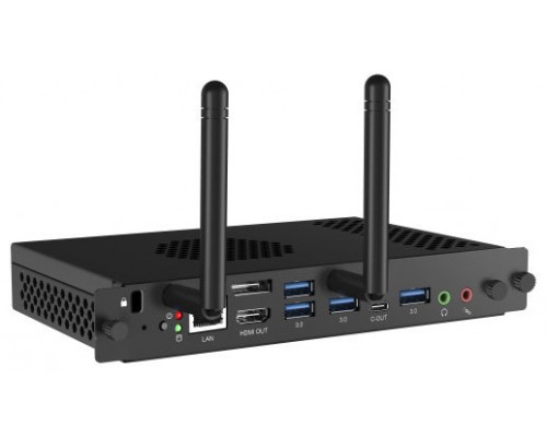 IIYAMA OPS SLOT PC-MODULE UW5K SUPPORTED, LOW NOISE <34DB, CORE I5-12450H / UHD / 8GB DDR4, M2 256GB SSD, WIFI6, 1GB LAN, BT 5.2, 4XUSB3.2, 2XUSB2.0, USB TYPE-C, DP & HDMI-OUT, HD AUDIO (MIC-IN/LINE-OUT), TPM2.0,  WINDOWS 11 IOT ENTERPRISE (OPC51204B (