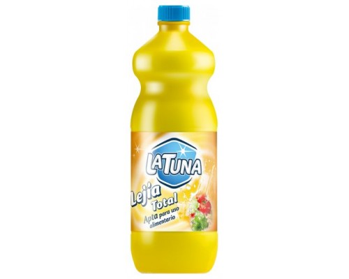 CAJA 15 BOTELLAS DE 1 LITRO LEJIA LA TUNA OQ001 (Espera 4 dias)