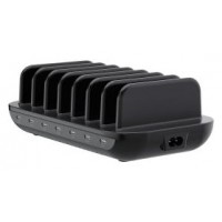 ESTACION DE CARGA USB-C CONCEPTRONIC 7 PUERTOS 160W PD