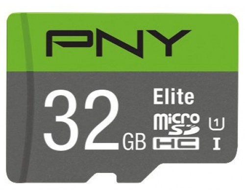 MICRO SD PNY 32GB ELITE UHS-I C10 R100 SIN ADAPTADOR