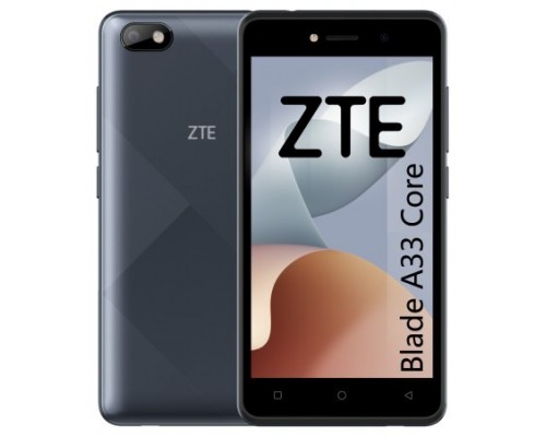 ZTE A33 CORE BLACK 5" FW+ / QUADCORE/ 32GB ROM / 1GB RAM / 2MP + 0,3MP  / 2000MAH / 5W (Espera 4 dias)