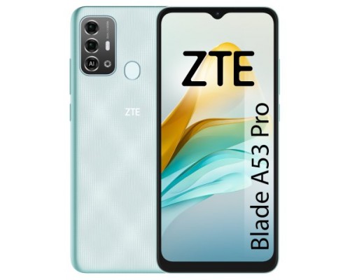 ZTE BLADE A 53 PRO VERDE 4G / 6,52 HD+ / OC 1,6GHZ /64GB ROM / 13 + 2MP / 5000MAH (Espera 4 dias)