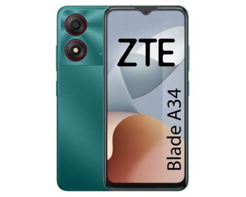 SMARTPHONE ZTE BLADE A34 6,6" HD+ 2+4GB/64GB 2+3MP/5+3MP GREEN (Espera 4 dias)