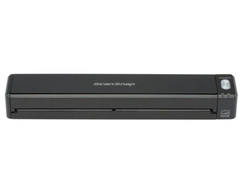FUJITSU Escaner ScanSnap iX100, Escaner Movil LED USB 2.0 con Alimentacion USB/por red electrica, Simplex, A4, 12 ppm/12 ipm.