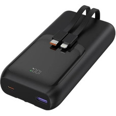 Gembird Powerbank con cables 20W 20000 mAh