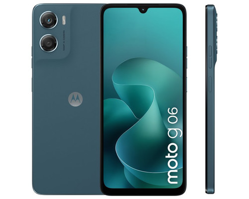 SMARTPHONE MOTOROLA MOTO G06 4GB/64GB TAPESTRY BLUE-SX25 SMARTPHONE MOTOROLA MOTO G06 4GB/64GB TAPESTRY BLUE