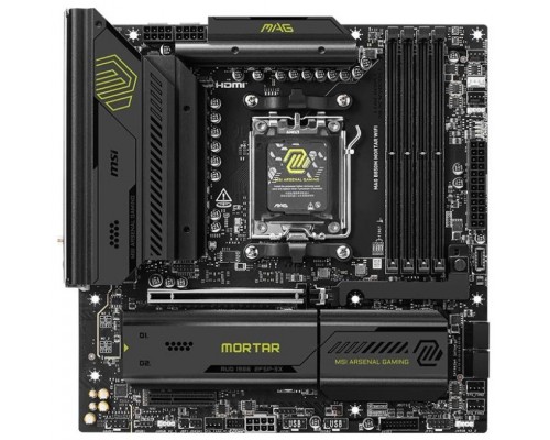 PLACA MSI MAG B850 TOMAHAWK WIFI,AMD,AM5,B850,4DDR5,256GB,1HDMI,4SATA3+2M.2,5GBLAN+WIFI7+BT5.4,4USB3.2+2 TYPE-C,ATX (Espera 4 dias)