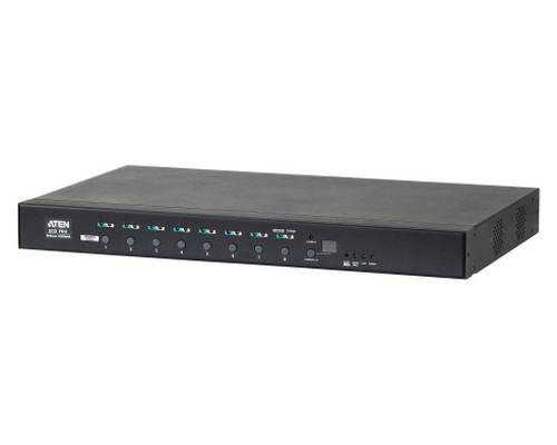 ATEN PE6208AV-AT-G unidad de distribuci&oacute;n de energ&iacute;a (PDU) 8 salidas AC 1U Negro (Espera 4 dias)
