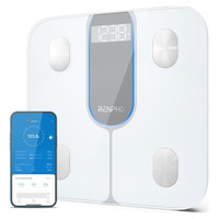RENPHO ELIS 1C - SMART BODY SCALE - BLE - 3AAA - 11X11X1INCH / 28X28X2.5CM – WHITE PT (Espera 4 dias)-11SX RENPHO ELIS 1C - SMART BODY SCALE - BLE - 3AAA - 11X11X1INCH / 28X28X2.5CM – WHITE PT (Espera 4 dias)