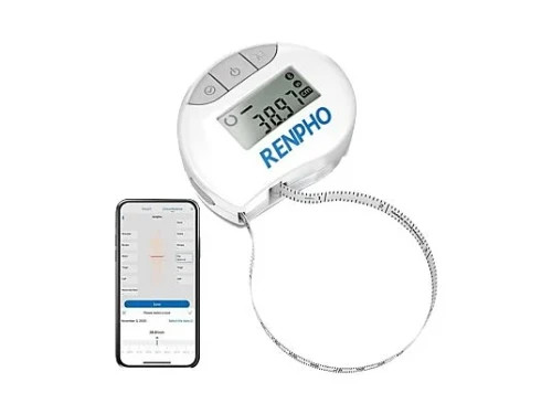 RENPHO SMART TAPE MEASURE+ - BLE - 3 MODE - LARGE ROUND SCREEN (Espera 4 dias)-SX12 RENPHO SMART TAPE MEASURE+ - BLE - 3 MODE - LARGE ROUND SCREEN (Espera 4 dias)