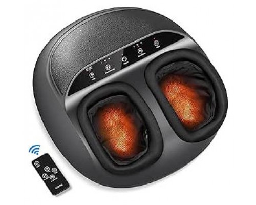 RENPHO  SHIATSU FOOT MASSAGER - COMPACT - WITH REMOTE CONTROL - BLACK (Espera 4 dias)