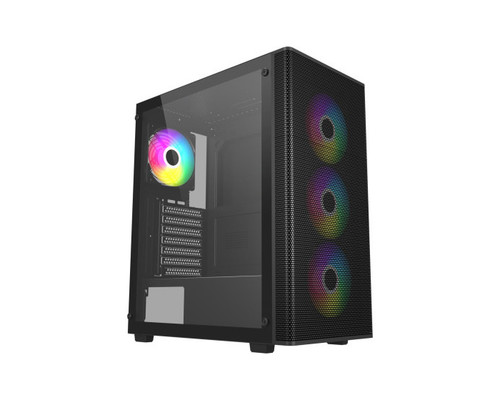 FSP M220-BA Midi Tower Negro (Espera 4 dias)-SX20 FSP M220-BA Midi Tower Negro (Espera 4 dias)