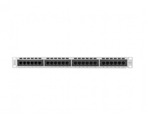 PATCH PANEL LANBERG CAT.6 UTP 24 PUERTOS 1U RACK 19" GRIS-SX9 PATCH PANEL LANBERG CAT.6 UTP 24 PUERTOS 1U RACK 19" GRIS