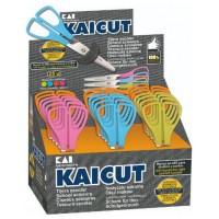 EXPOSITOR DE 25 UNIDADES TIJERAS ESCOLARES KAICUT 13 CM. ALPINO PT0014 (Espera 4 dias)