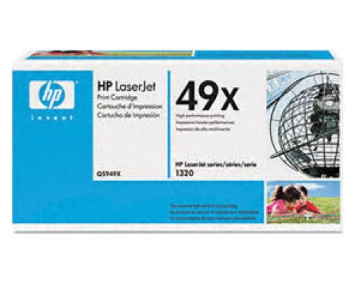 HP Laserjet 1320 Toner Alta capacidad, 6.000 Paginas