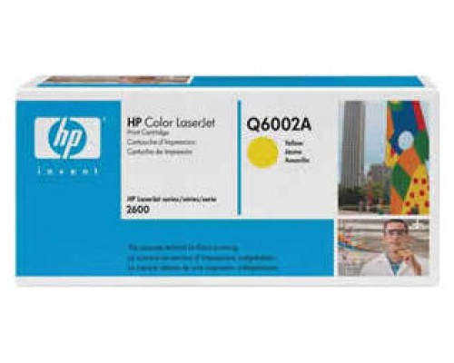 Cartucho de toner original LaserJet 124A amarillo