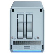 QNAP QMiroPlus-201W NAS Escritorio Intel® Celeron® J4125 4 GB DDR4 0 TB QNAP Turbo System Azul (Espera 4 dias)