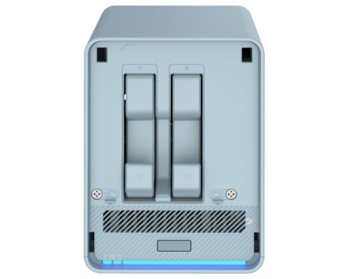 QNAP QMiroPlus-201W NAS Escritorio Intel® Celeron® J4125 4 GB DDR4 0 TB QNAP Turbo System Azul (Espera 4 dias)