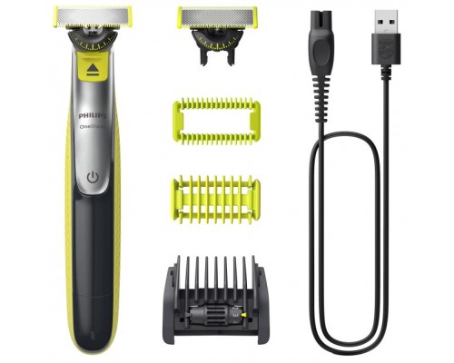 RECORTADORA PHILIPS QP2834/23 ONE BLADE 360 CARA CUERPO DOBLE CUCHILLA