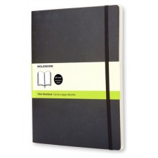 LIBRETA CLASICA TAPA BLANDA NEGRA XL (19X25CM) LISA MOLESKINE QP623 (Espera 4 dias)