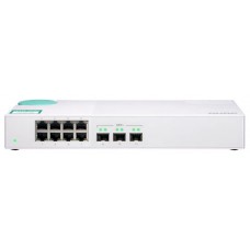 QNAP QSW-308S switch No administrado Gigabit Ethernet (10/100/1000) Blanco (Espera 4 dias)