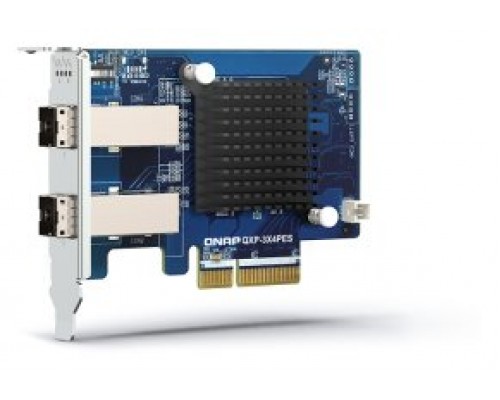 QNAP QXP-3X4PES adaptador y tarjeta de red Interno 32000 Mbit/s (Espera 4 dias)