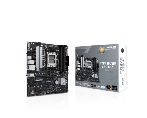 ASUS PRIME A620M-A-CSM AMD A620 Zócalo AM5 micro ATX (Espera 4 dias)-SX22 ASUS PRIME A620M-A-CSM AMD A620 Zócalo AM5 micro ATX (Espera 4 dias)
