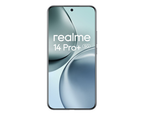 realme 14 Pro+ 5G 17,4 cm (6.83") SIM doble Android 15 USB Tipo C 8 GB 256 GB 6000 mAh Gris (Espera 4 dias)-SX37 realme 14 Pro+ 5G 17,4 cm (6.83") SIM doble Android 15 USB Tipo C 8 GB 256 GB 6000 mAh Gris (Espera 4 dias)