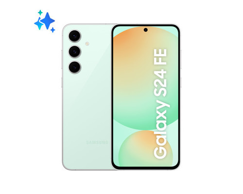 Samsung Galaxy S24 FE 17 cm (6.7") SIM doble Android 14 5G USB Tipo C 8 GB 128 GB 4700 mAh Color menta (Espera 4 dias)