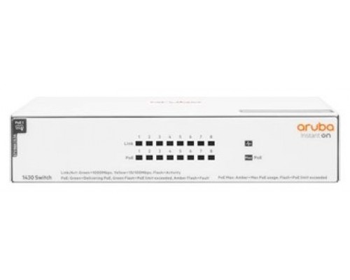 Aruba Instant On 1430 8xGbE PoE Switch 64W