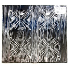 PEPEGREEN CUADRUPLE VENTILADOR DE 12 CM PARA ARMARIO RACK-SX17 PEPEGREEN CUADRUPLE VENTILADOR DE 12 CM PARA ARMARIO RACK