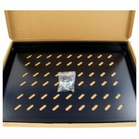 PEPEGREEN BANDEJA FIJA DE 1U PARA ARMARIO RACK DE PIE CON FONDO 60CM