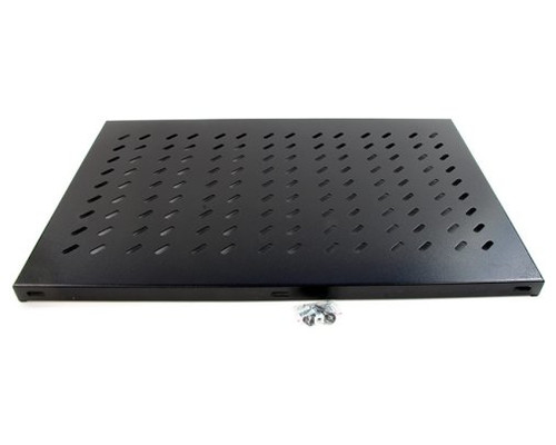 PEPEGREEN BANDEJA FIJA DE 1U PARA ARMARIO RACK DE PIE CON FONDO 80 CM